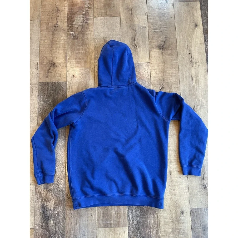 Golden State Warriors Hoodie Men L Blue Nike Pullover Sweatshirt NBA Basketball